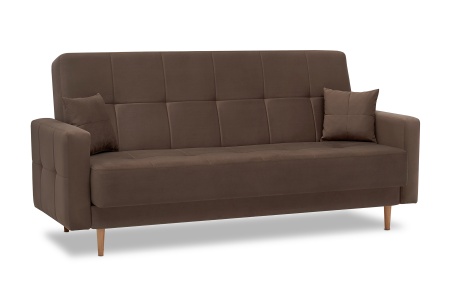 Диван книжка Фиеста светло-коричневый