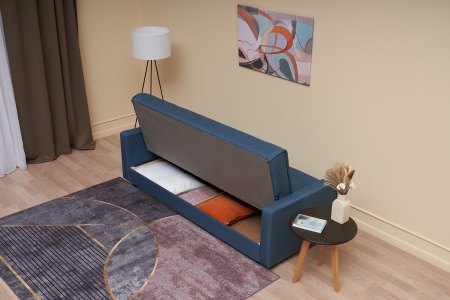 Диван книжка Соната синий